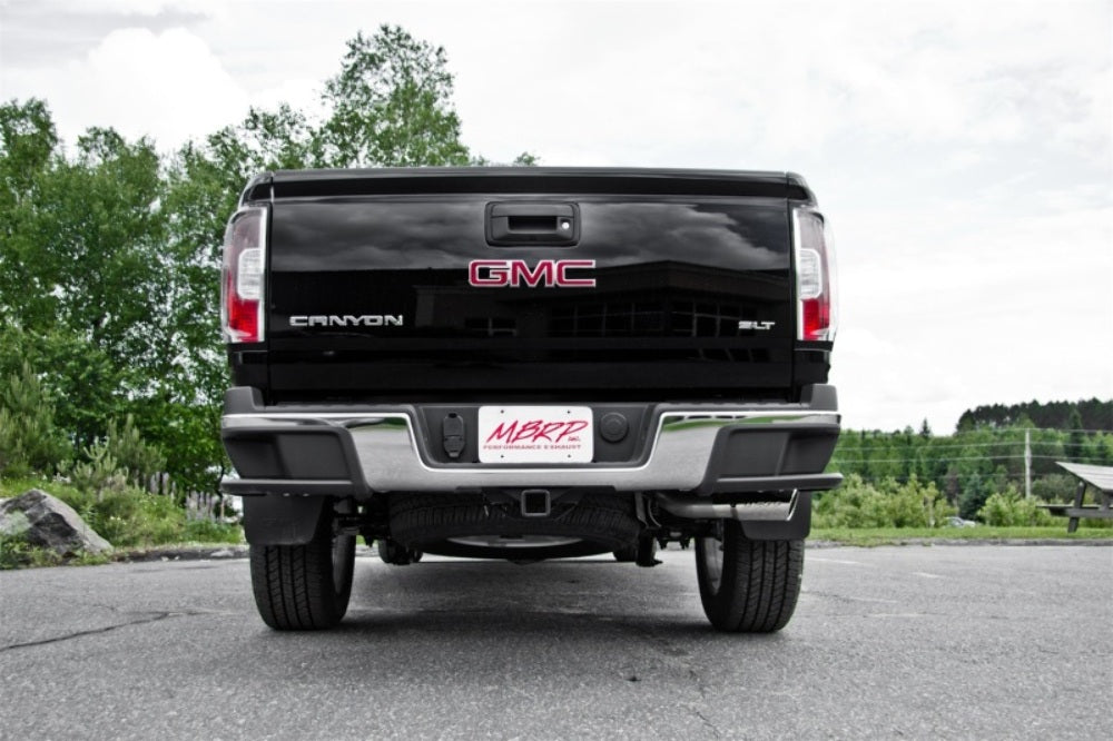 Fits 2016 Chevrolet Colorado 3in. Cat Back; Single Side; AL - S5088AL - Cat Back Exhaust Car Part People
