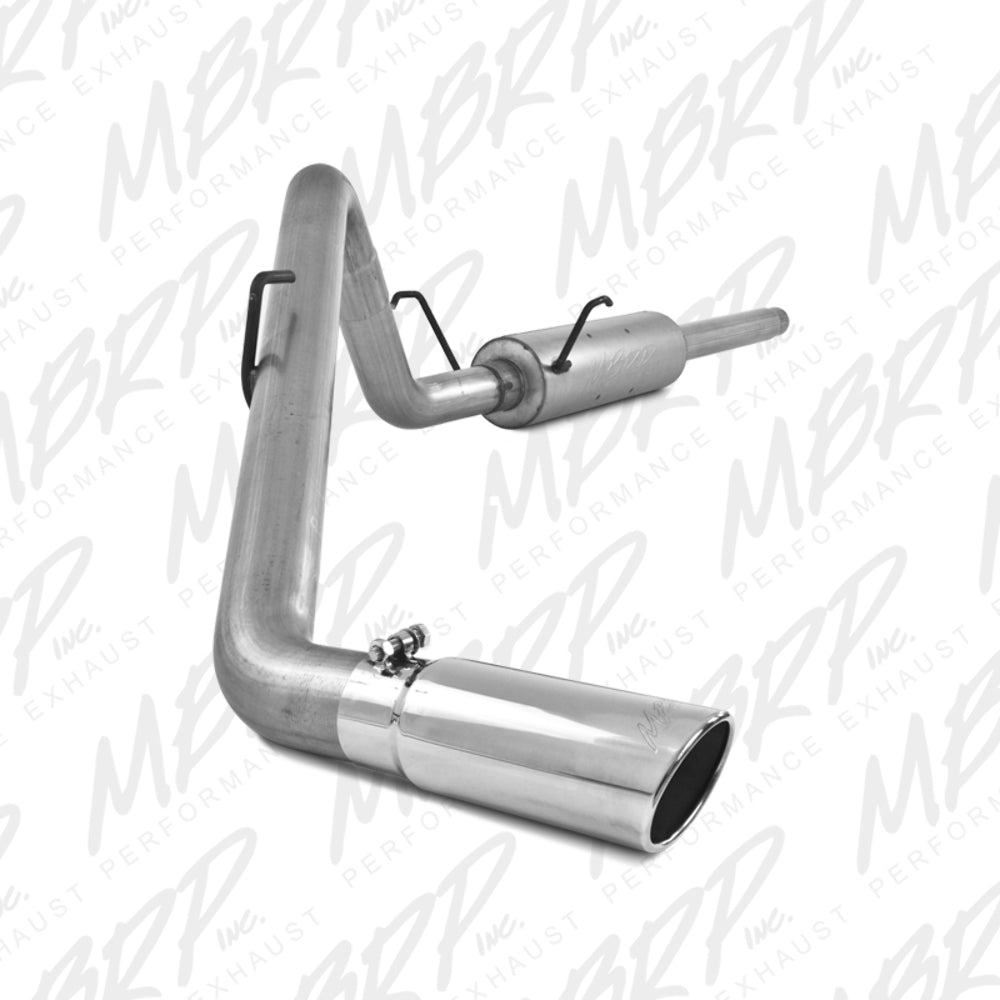 Fits 2004-2005 Dodge Ram 1500 3in. Cat Back; Single Side; AL - S5104AL - Cat Back Exhaust Car Part People