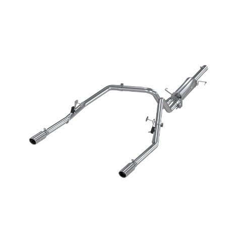 Fits 2003 Dodge Ram 1500 2 1/2in. Cat Back; Dual Split Rear; T409 - S5108409
