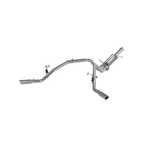 Fits 2003 Dodge Ram 1500 2 1/2in. Cat Back; Dual Split Side; AL - S5110AL