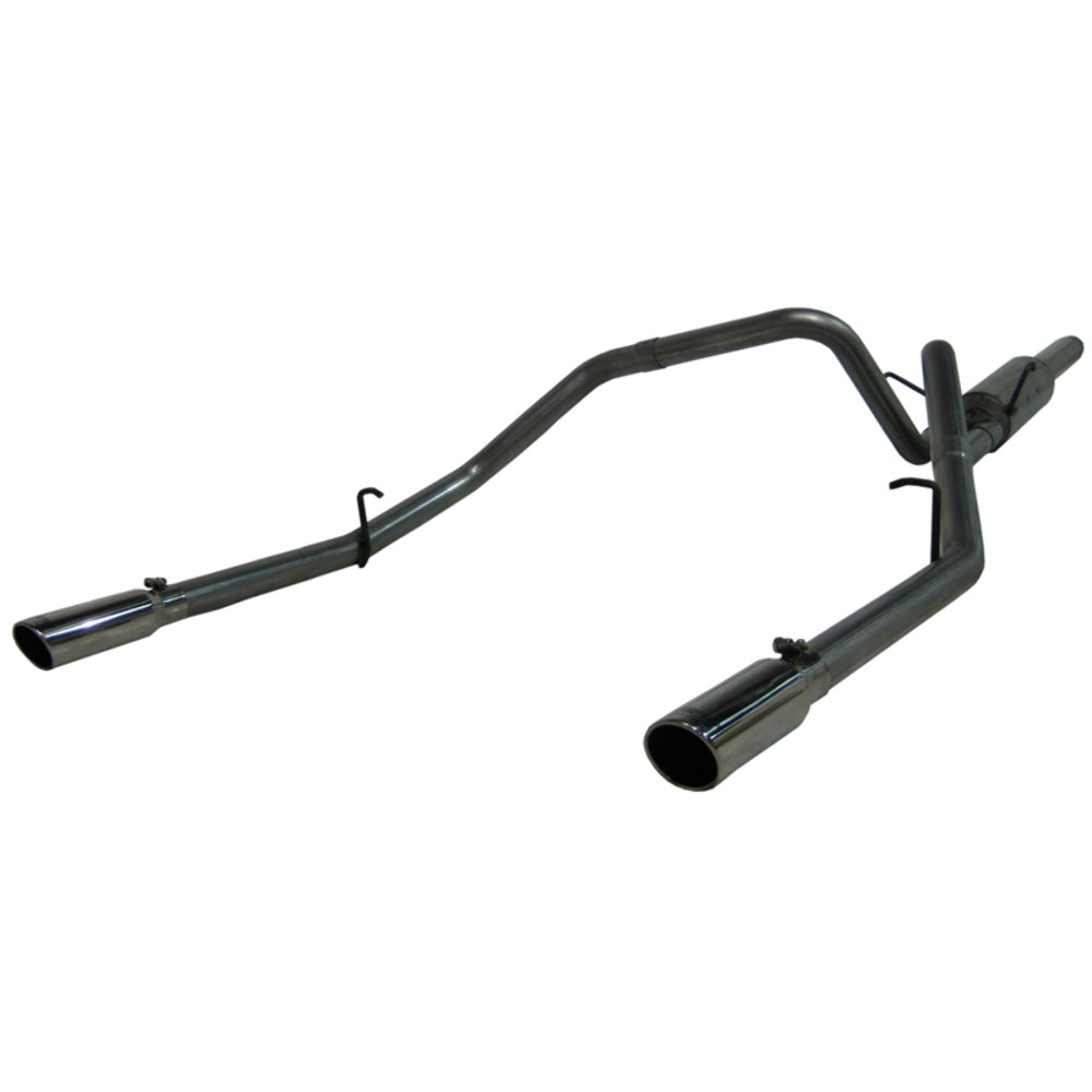 Fits 2004 Dodge Ram 1500 2 1/2in. Cat Back; Dual Split Rear; AL - S5112AL - Cat Back Exhaust Car Part People