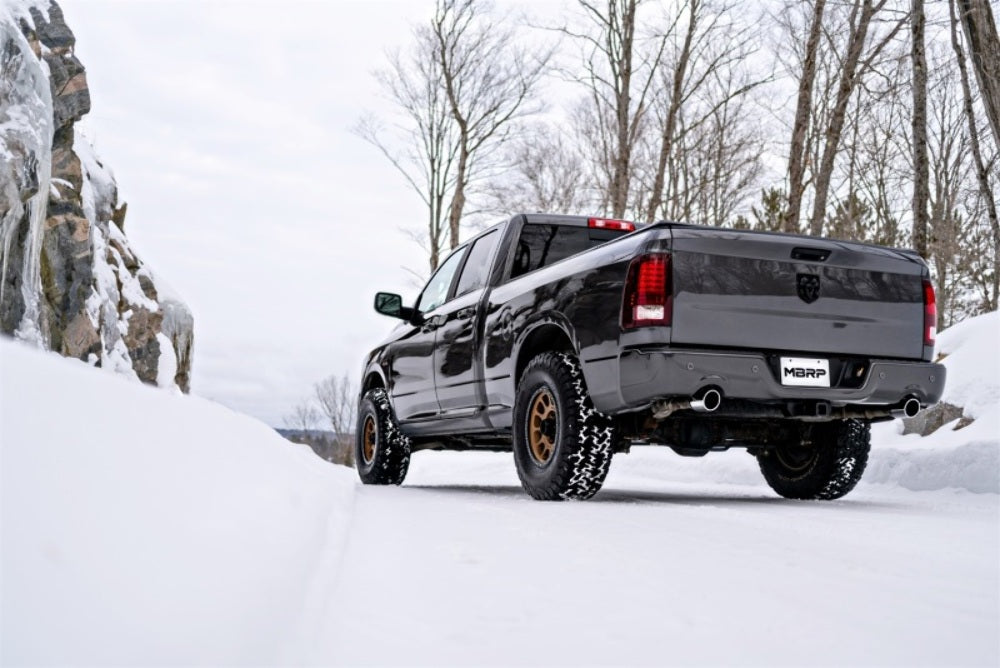 Fits 09-10 Dodge Ram 1500 3" Single in 2.25"" Dual Out Muffler-S5141409