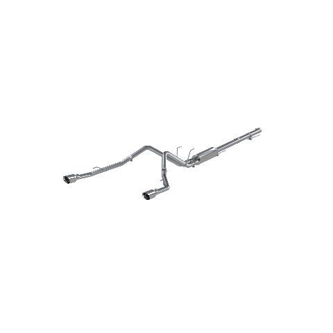 Fits 2009-2010 Dodge Ram 1500 2 1/2" Cat Back Dual Split Rear-S5146304