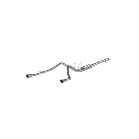Fits 09-10 Dodge Ram 1500 2 1/2" Cat Back Dual Split Rear AL-S5146AL
