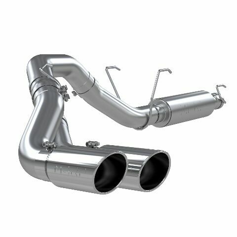 Fits 2014-2022 Ram 3500 4in. Cat Back; Single Side Dual Outlet; T409 - S5150409