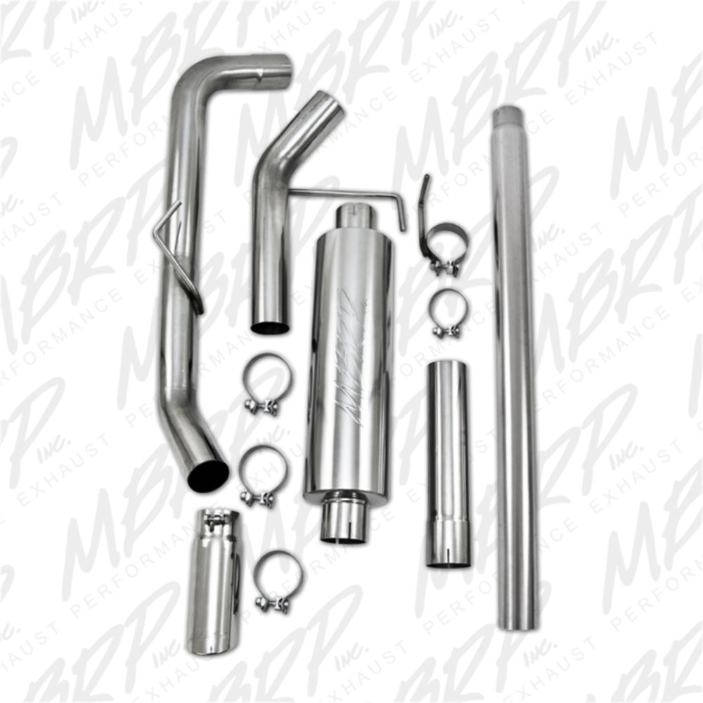 Fits 2004-2008 Ford F-150 3in. Cat Back; Single Side; T409 - S5200409 - Cat Back Exhaust Car Part People