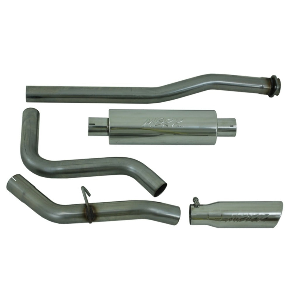 Fits 2003-2011 Ford Ranger 2 1/2in. Cat Back; Single Side; T409 - S5226409 - Cat Back Exhaust Car Part People