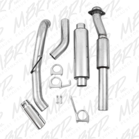 Fits 2011-2014 Ford F-150 3 in. Cat Back; Single; AL - S5228AL