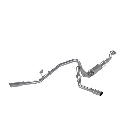 Fits 2011-2014 Ford F-150 2 1/2in. Cat Back; Dual Side; AL - S5232AL