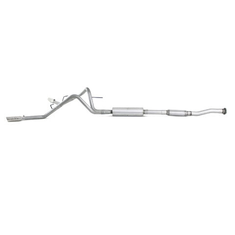 Fits 2011-2014 Ford F-150 2 1/2in. Cat Back; Dual Side; AL - S5232AL