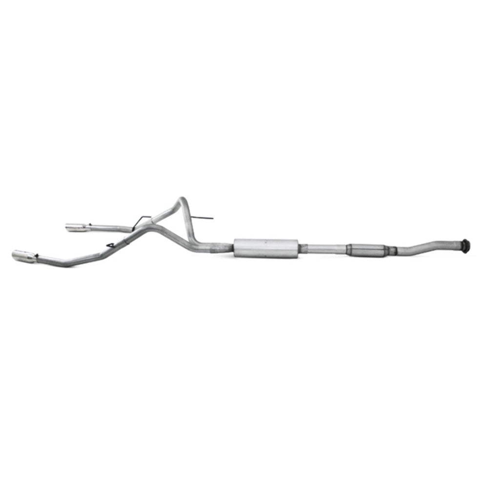 Fits 2011-2014 Ford F-150 2 1/2in. Cat Back; Dual Rear; AL - S5234AL - Cat Back Exhaust Car Part People