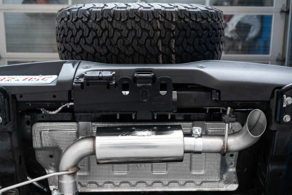 Fits 21-24 Ford Bronco 3" Cat-Back, Single Rear Exit, High Clearance, AL-S5237AL