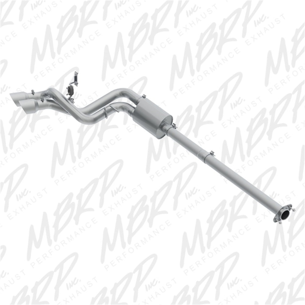 Fits 2011-2014 Ford F-150 3in. Cat Back; Pre-Axle Dual Outlet; T409 - S5261409 - Cat Back Exhaust Car Part People