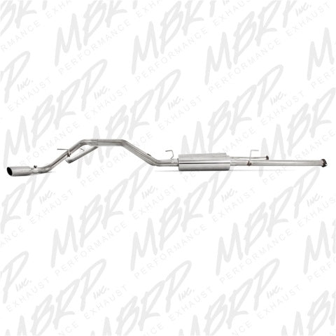 Fits 2009-2021 Toyota Tundra 2 1/2in. Cat Back; Dual Split Side; T409 - S5316409