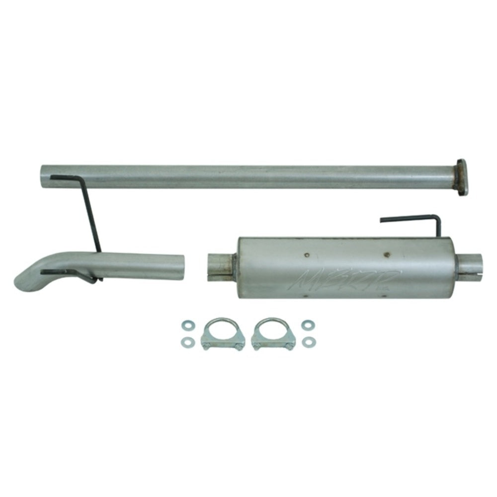 Fits 2005-2015 Toyota Tacoma 2 1/2in. Cat Back; Turn Down; AL - S5322AL