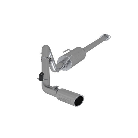 Fits 2005-2013 Toyota Tacoma 2 1/2in. Cat Back; Single Exit; AL - S5326AL