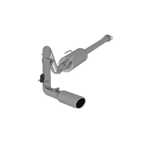 Fits 2005-2013 Toyota Tacoma 2 1/2in. Cat Back; Single Exit; AL - S5326AL