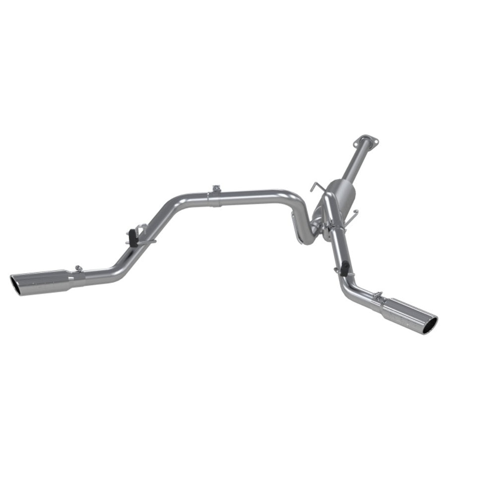 Fits 2005-2013 Toyota Tacoma 2 1/2in. Cat Back; Dual Split Side; T409 - S5328409 - Cat Back Exhaust Car Part People