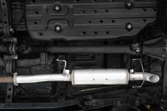 Fits 2017-2023 Toyota Tacoma 3"; Cat Back; Turn Down; AL - S5339AL