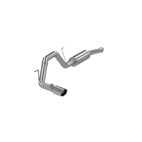 Fits 2004-2006 Nissan TITAN 3" Cat Back Single Side Exit Exhaust - S5400AL