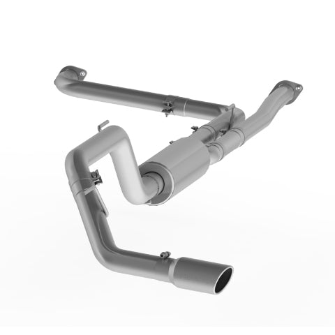 Fits 2019 Nissan TITAN XD 3in. Cat Back; Single Side; AL - S5408AL