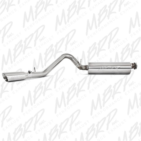 Fits 2000-2002 Jeep TJ 2 1/2in. Cat Back; Single Side ; T409 - S5500409