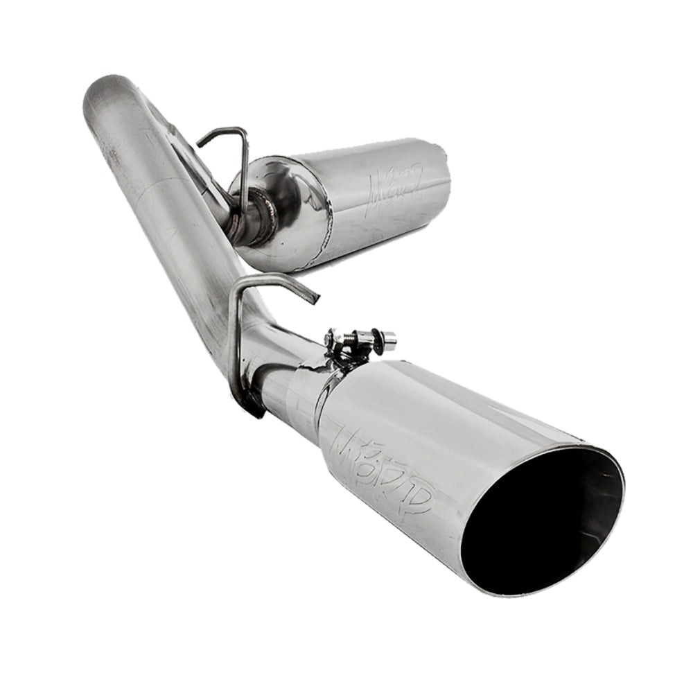 Fits 2000-2004 Jeep TJ 2 1/2in. Cat Back; Single Side; AL - S5500AL