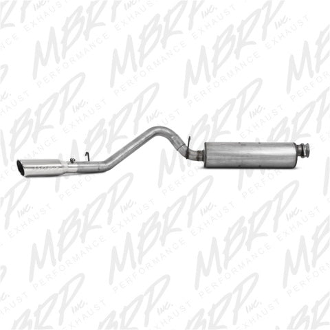 Fits 2000-2004 Jeep TJ 2 1/2in. Cat Back; Single Side; AL - S5500AL