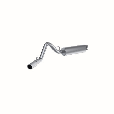 Fits 1997-1999 Jeep Wrangler 2 1/2in. Cat Back; Single Side; AL - S5512AL
