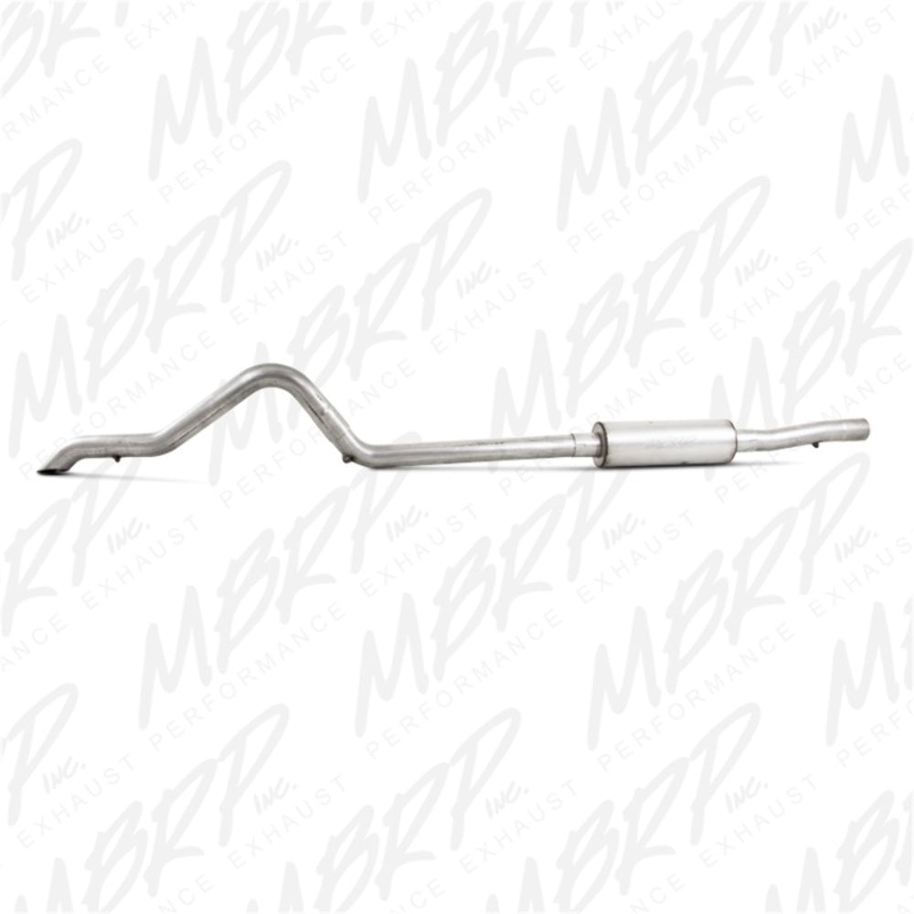 Fits 07-10 Jeep Wrangler 2 1/2" Tail Pipe Muffler before Axle AL-S5514AL