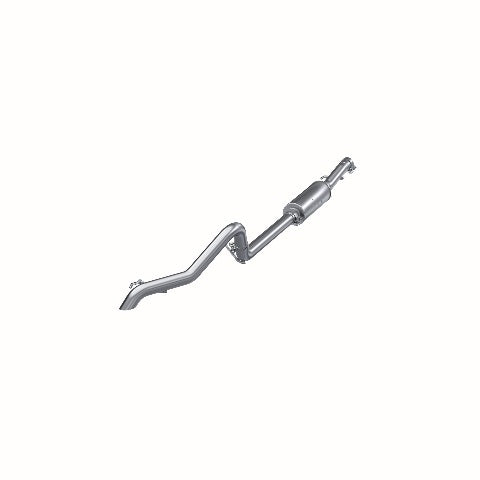 Fits 18 Jeep Wrangler JK 2 1/2" Cat Back Tail Pipe Muffler before Axle-S5530AL