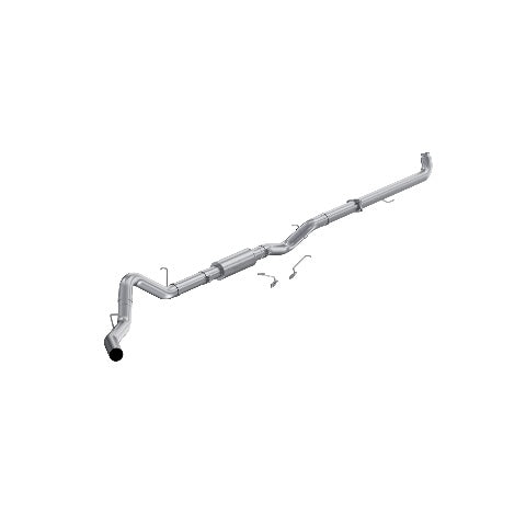 Fits 2001-04 Chevrolet Silverado 2500 HD 4in. Downpipe-Back; Single Side-S6005P