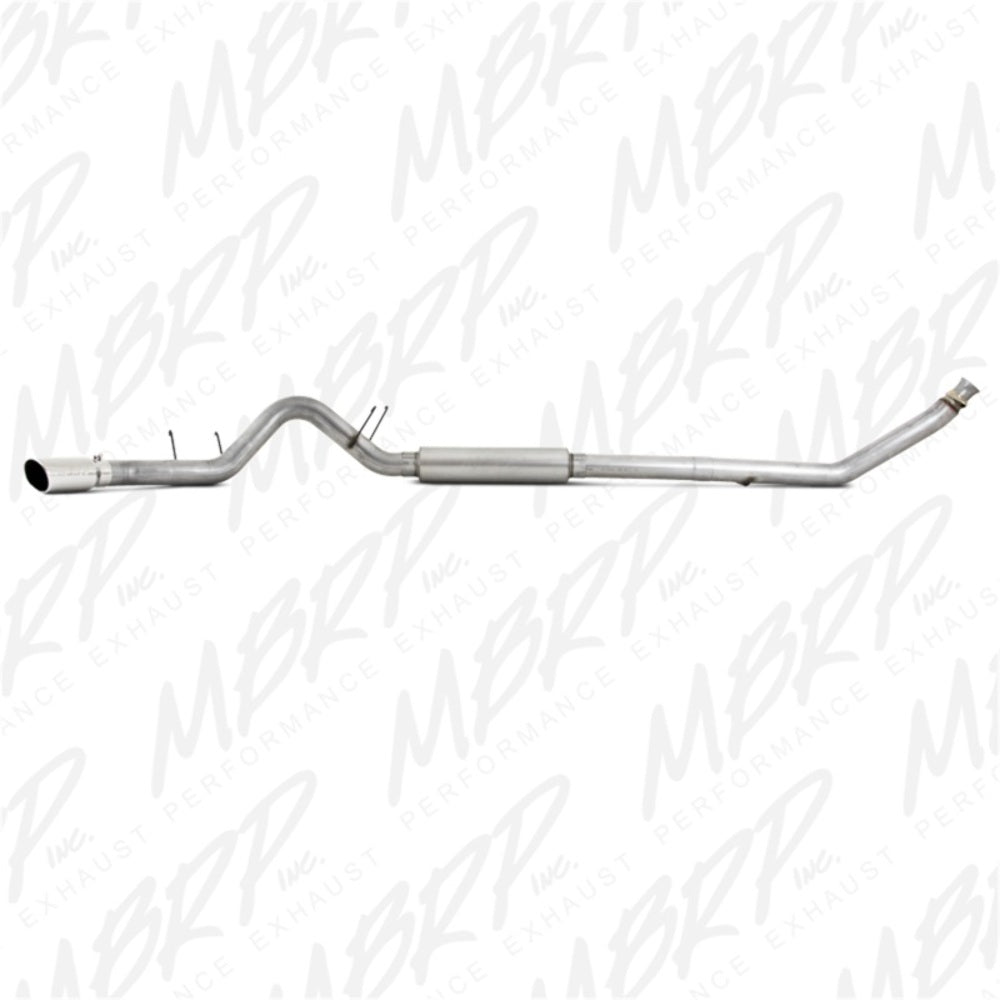 Fits 1998-2002 Dodge Ram 2500 4in. Exhaust System; Single Side; AL - S6100AL