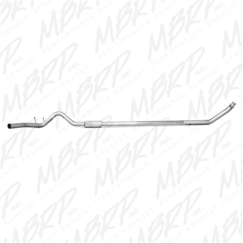 Fits 1998-2002 Dodge Ram 2500 4in. Exhaust System; Single Side - S6100P - Turbo Back Exhaust Car Part People