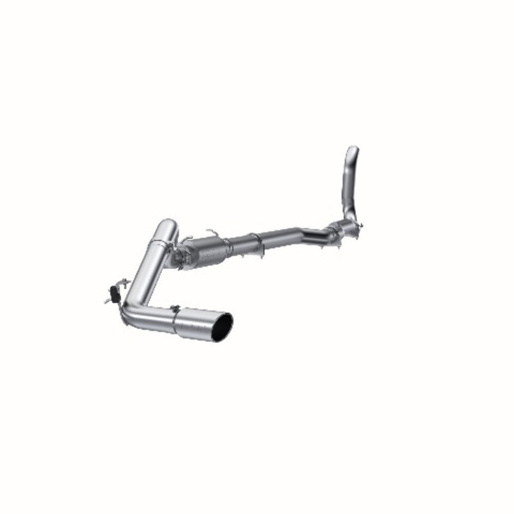 Fits 89-93 Dodge W350 4" Exhaust System; Single Side Exit (4WD)-S6150409 - Turbo Back Exhaust Car Part People
