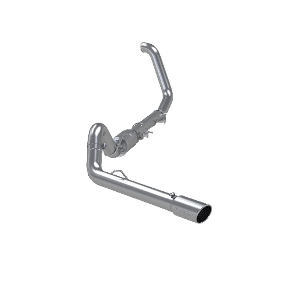 Fits 2000-2003 Ford Excursion 4in. Exhaust System; Single Side Exit AL - S6204AL - Turbo Back Exhaust Car Part People