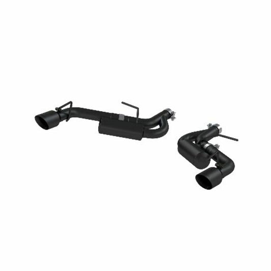 Fits 2016-2024 Chevrolet Camaro 2.5in. Axle Back; Non NPP; Black Coated-S7038BLK - Axle Back Exhaust Car Part People
