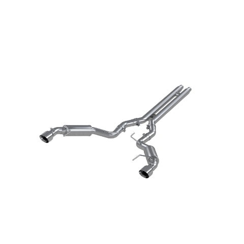 Fits 15-17 Mustang 3" Cat Back Dual Split Rear Race Version 4.5" tips-S7278AL