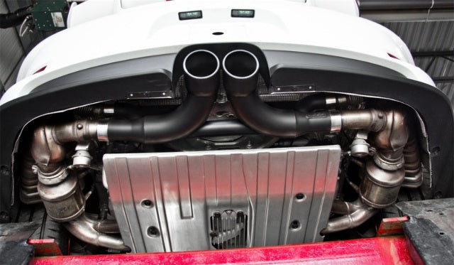 Fits 2014-2019 Porsche 911 Center Muffler - S7607BLK