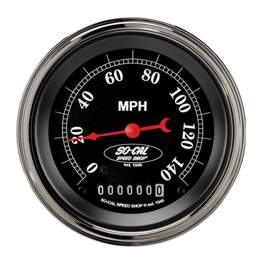 So-Cal 3 3/8" Speedometer SC55SLC