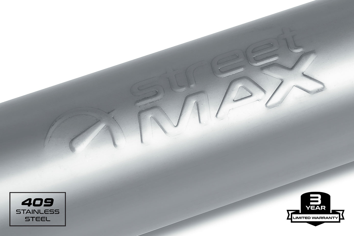 Fits 1967-2002 Mercury Cougar Straight Through Muffler-Stainless SM10415-JHPR