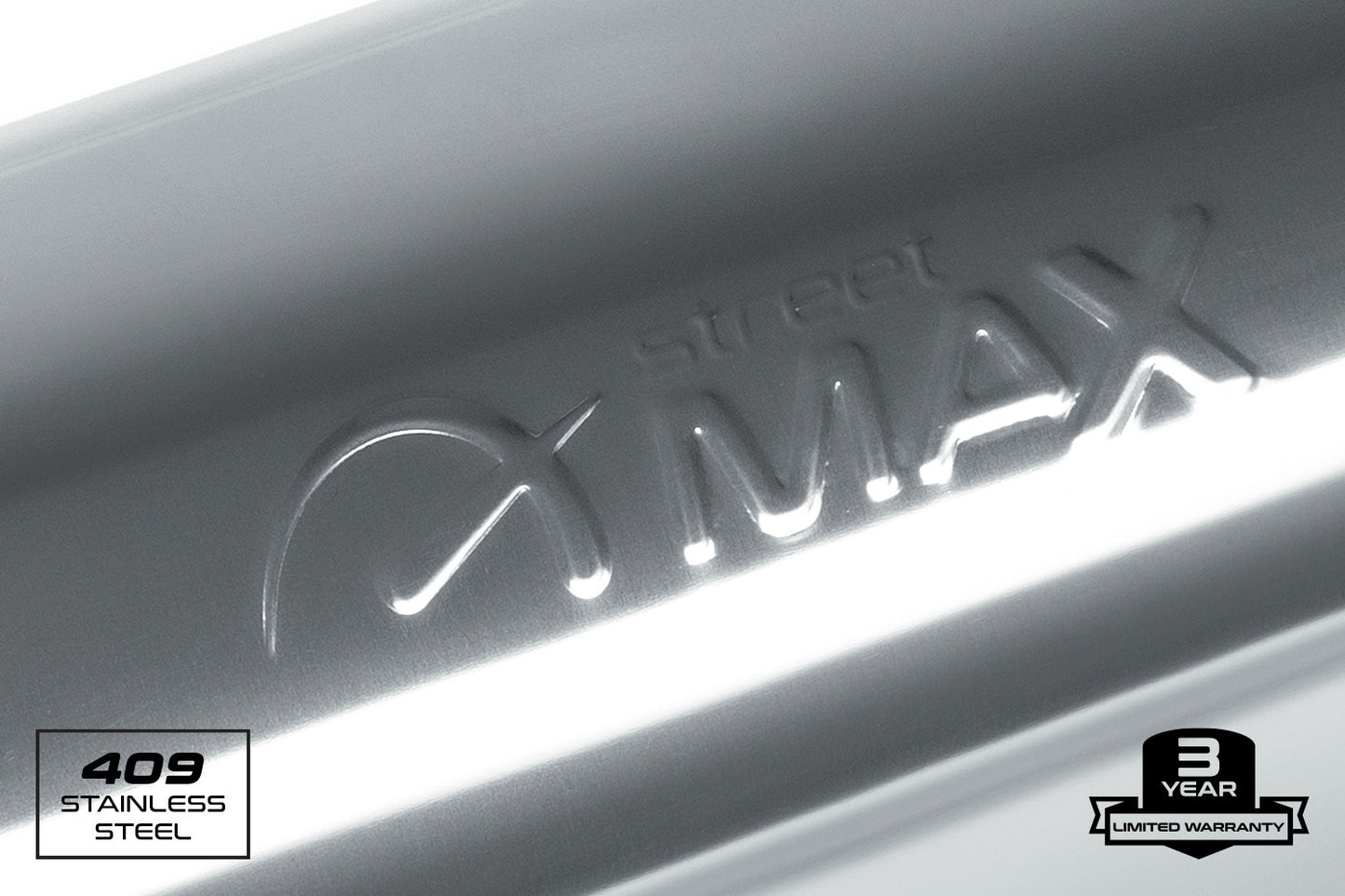 Straight Through Muffler-Stainless SM12772-JHPR
