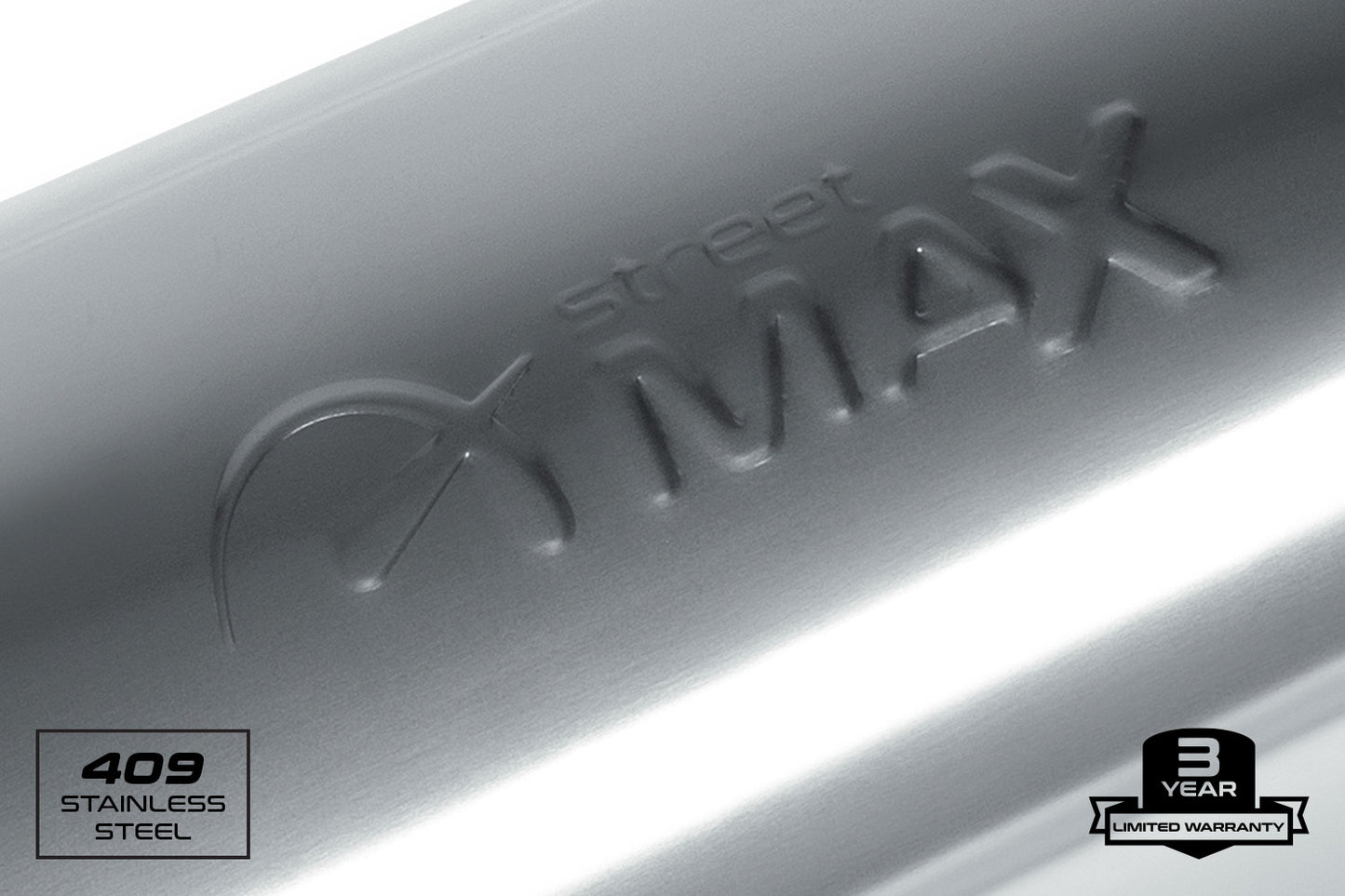 Straight Through Muffler-Stainless SM12773-JHPR
