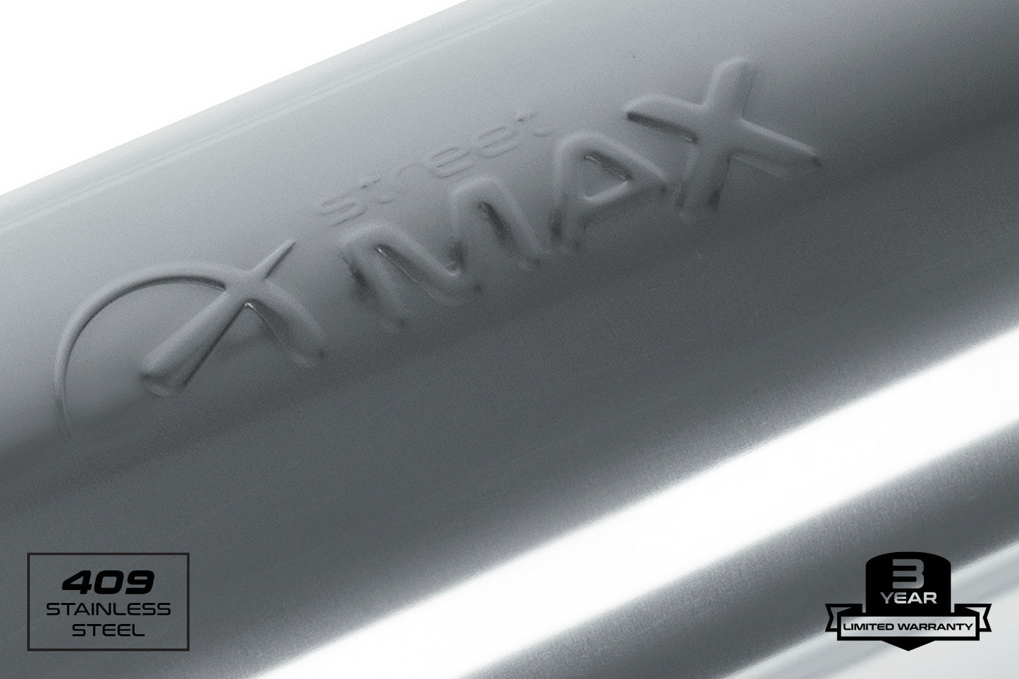 Straight Through Muffler-Stainless SM12774-JHPR