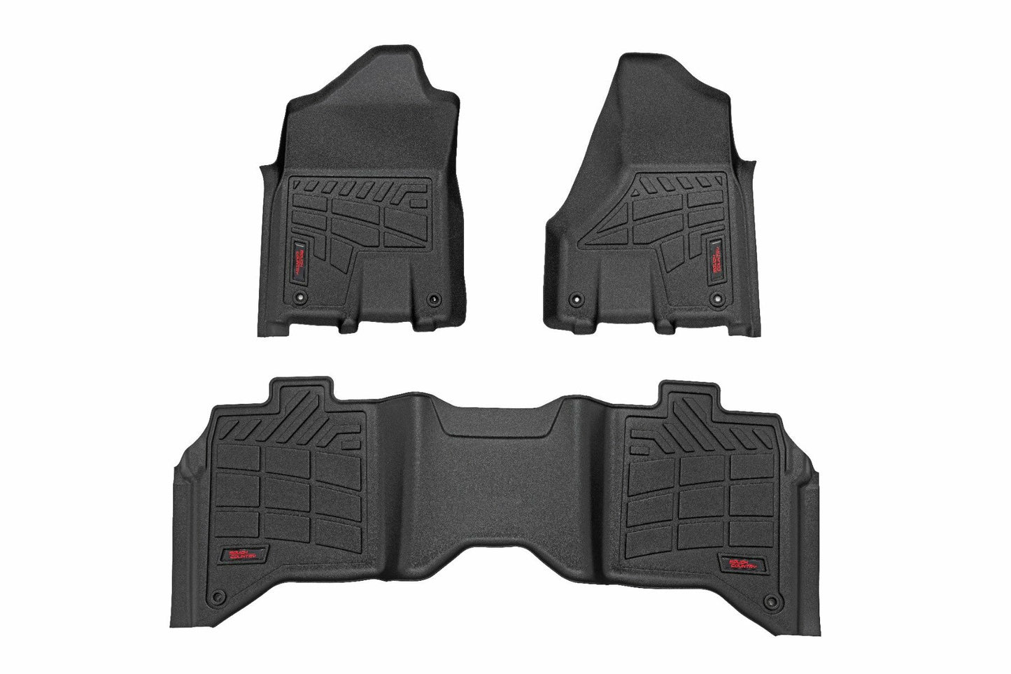 Fits Ram 2500/3500(19-24) Sure-Fit Floor Mats Front Bucket Crew SM31430