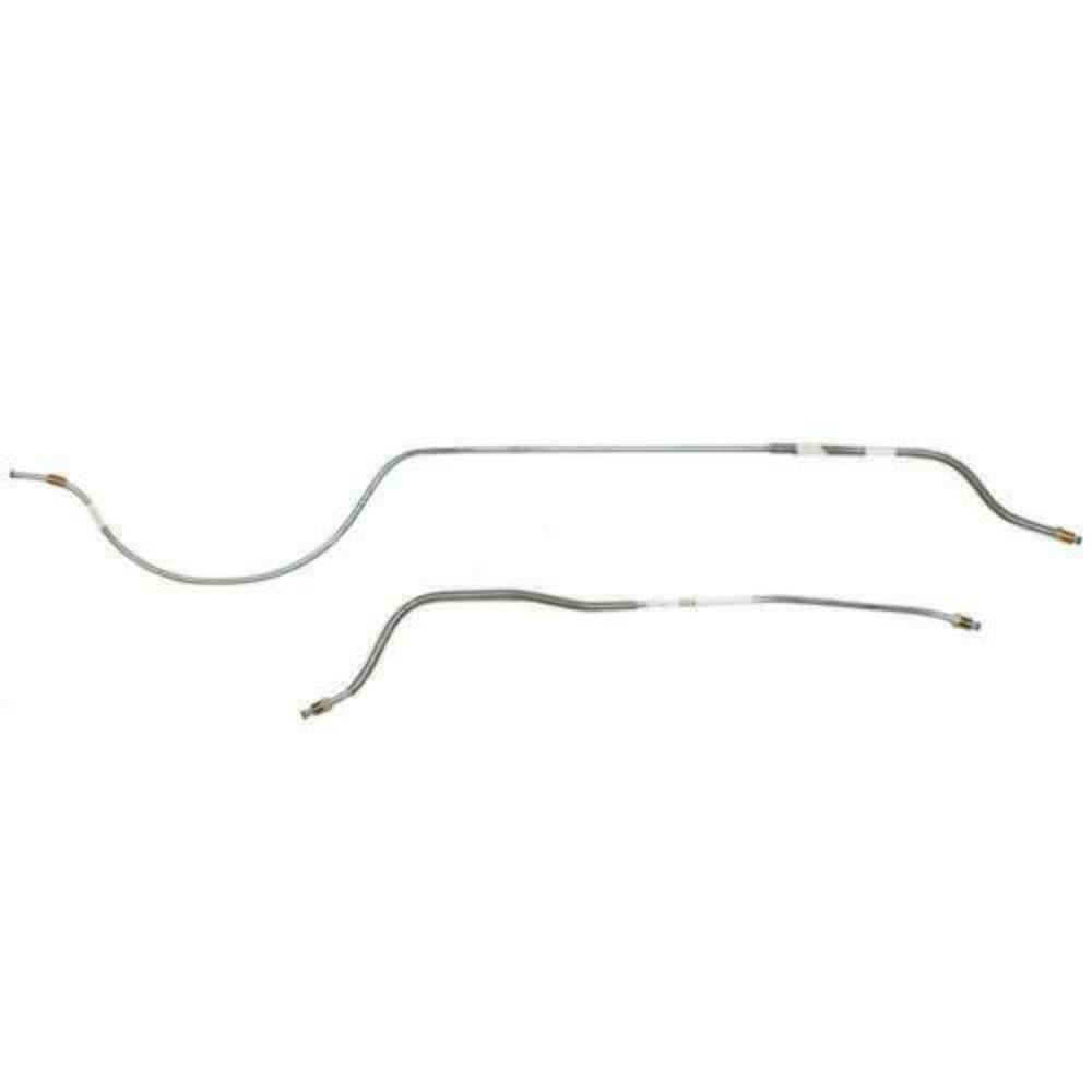 1955-56 Ford Thunderbird Rear Axle Brake Lines Stainless - SRA5501SS - Rear Lines Car Part People