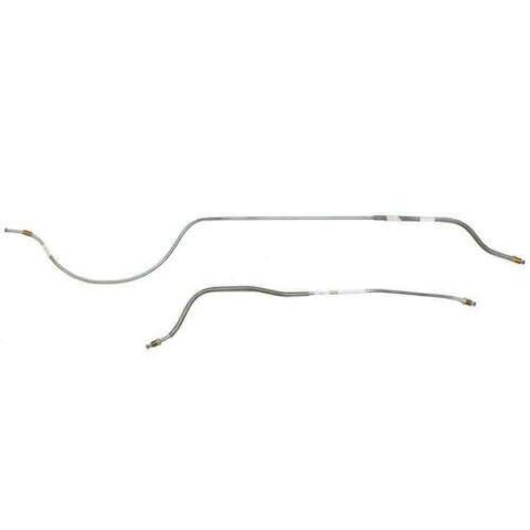 1955-56 Ford Thunderbird Rear Axle Brake Lines Stainless SRA5501SS