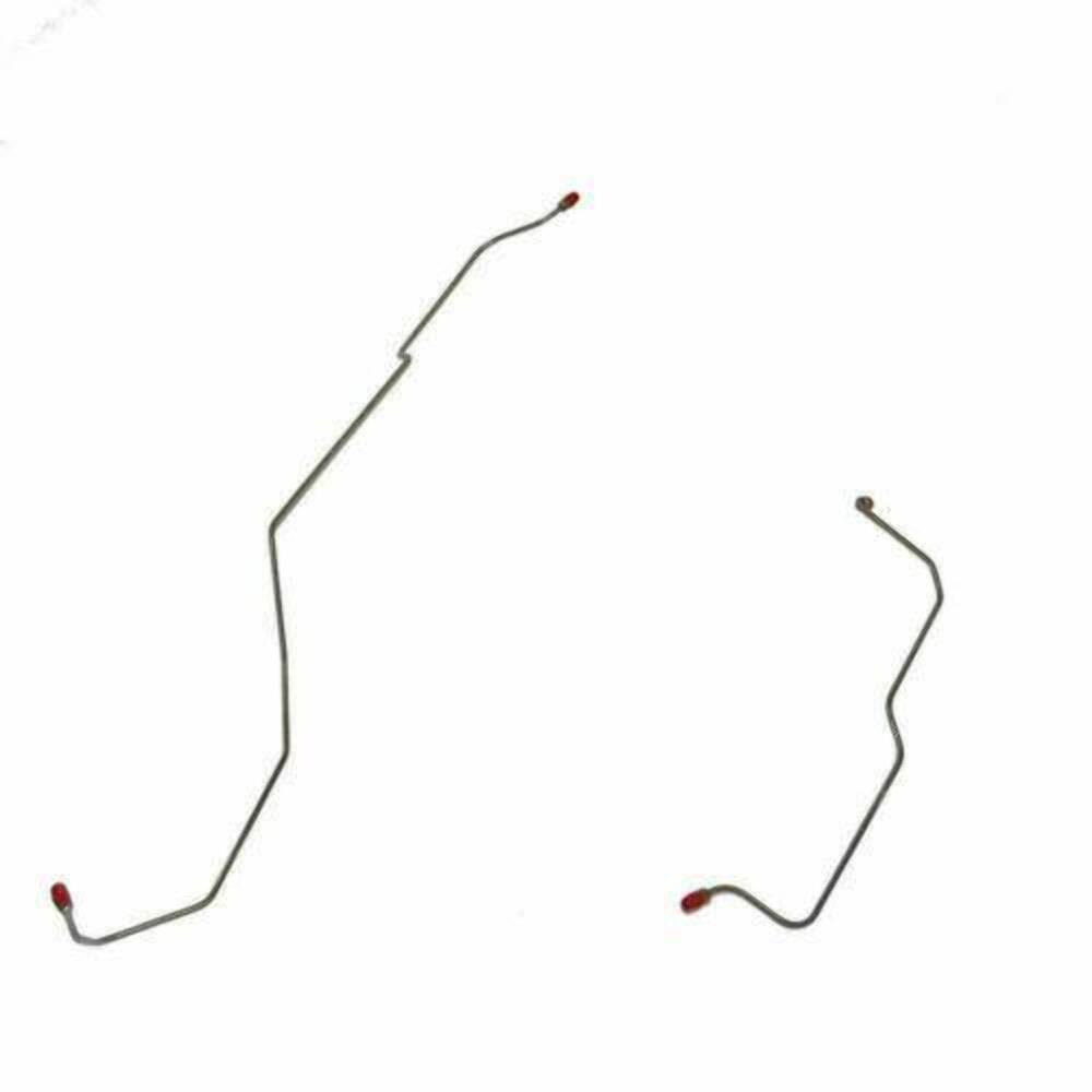 1963 Ford Thunderbird Rear Axle Brake Lines 2 Set Stainless - SRA6201SS - Rear Lines Car Part People