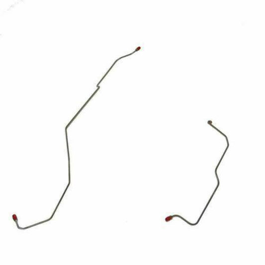1963 Ford Thunderbird Rear Axle Brake Lines 2 Set Stainless - SRA6201SS - Rear Lines Car Part People