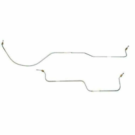 Fine Lines SRA6401OM - Rear Axle Brake Lines 2 Set Steel for 64-66 Ford Thunderbird - Rear Lines Car Part People